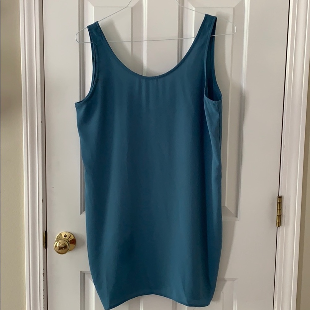 Leith Blue Tank Dress